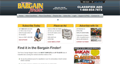 Desktop Screenshot of pgbargainfinder.com